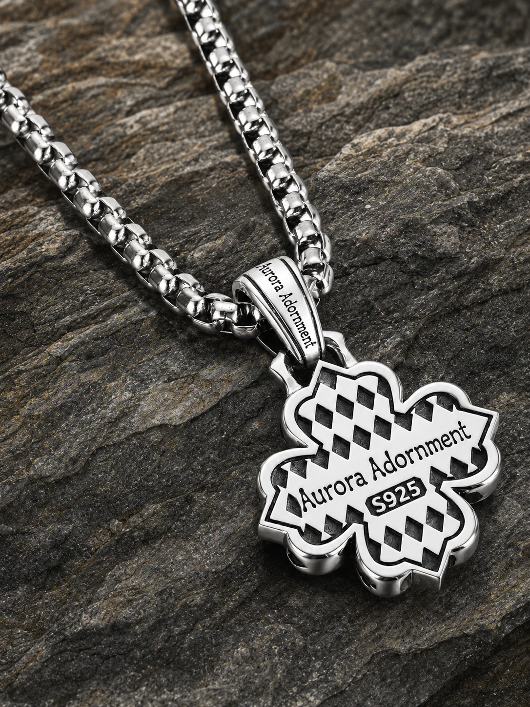 Clover Fortune Sterling Silver Necklace